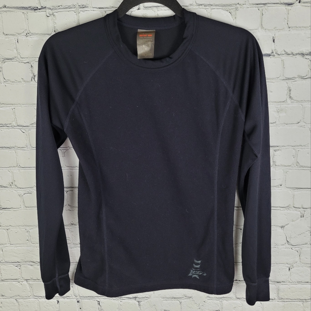 LOUIS GARNEAU | DryTex 3001 mid weight long sleeve crewneck cycling base top